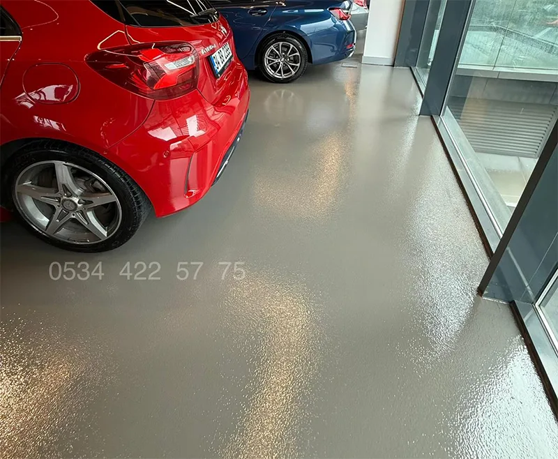 Endustriyel Showroom Zemin Sistemi