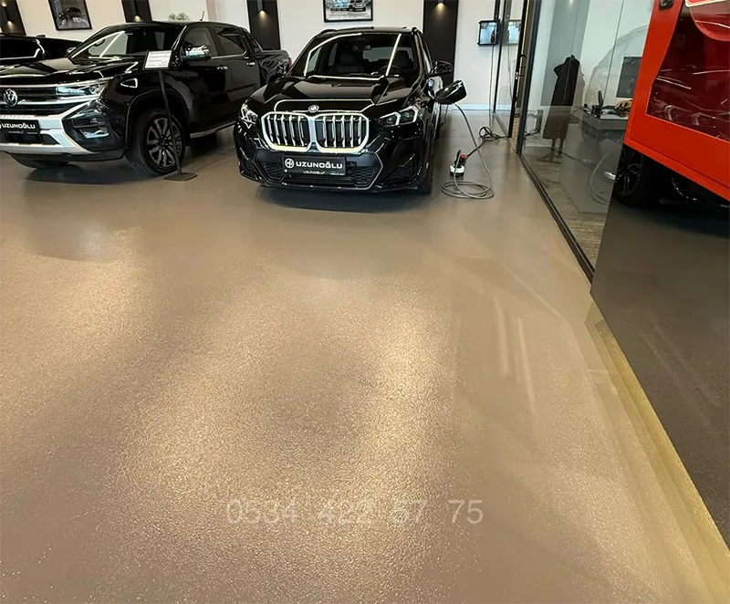 Otomotiv Showroom Epoksi Kaplama